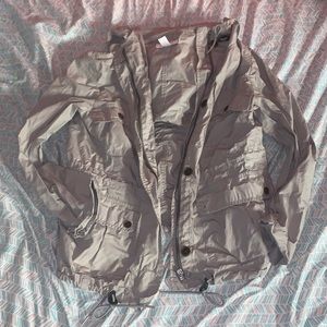 Tan jacket from the loft